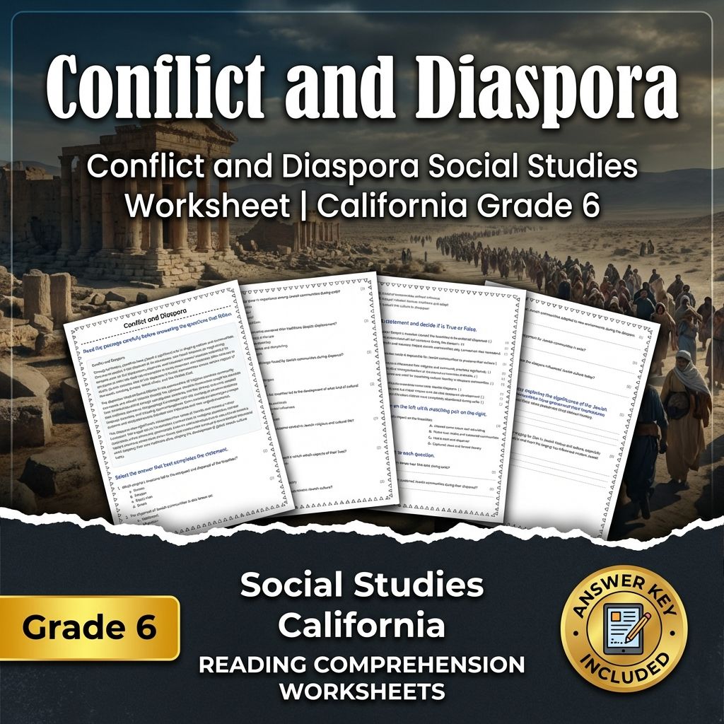 Grade 6 Social Studies Worksheet Pack | Ancient Civilizations & Geography — included worksheet 7