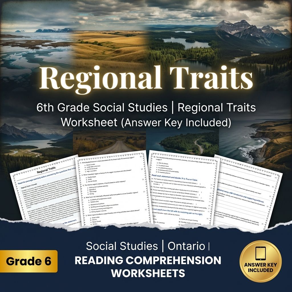 Grade 6 Social Studies Unit Bundle | Canadian Resources, Climate & Environment — included worksheet 1