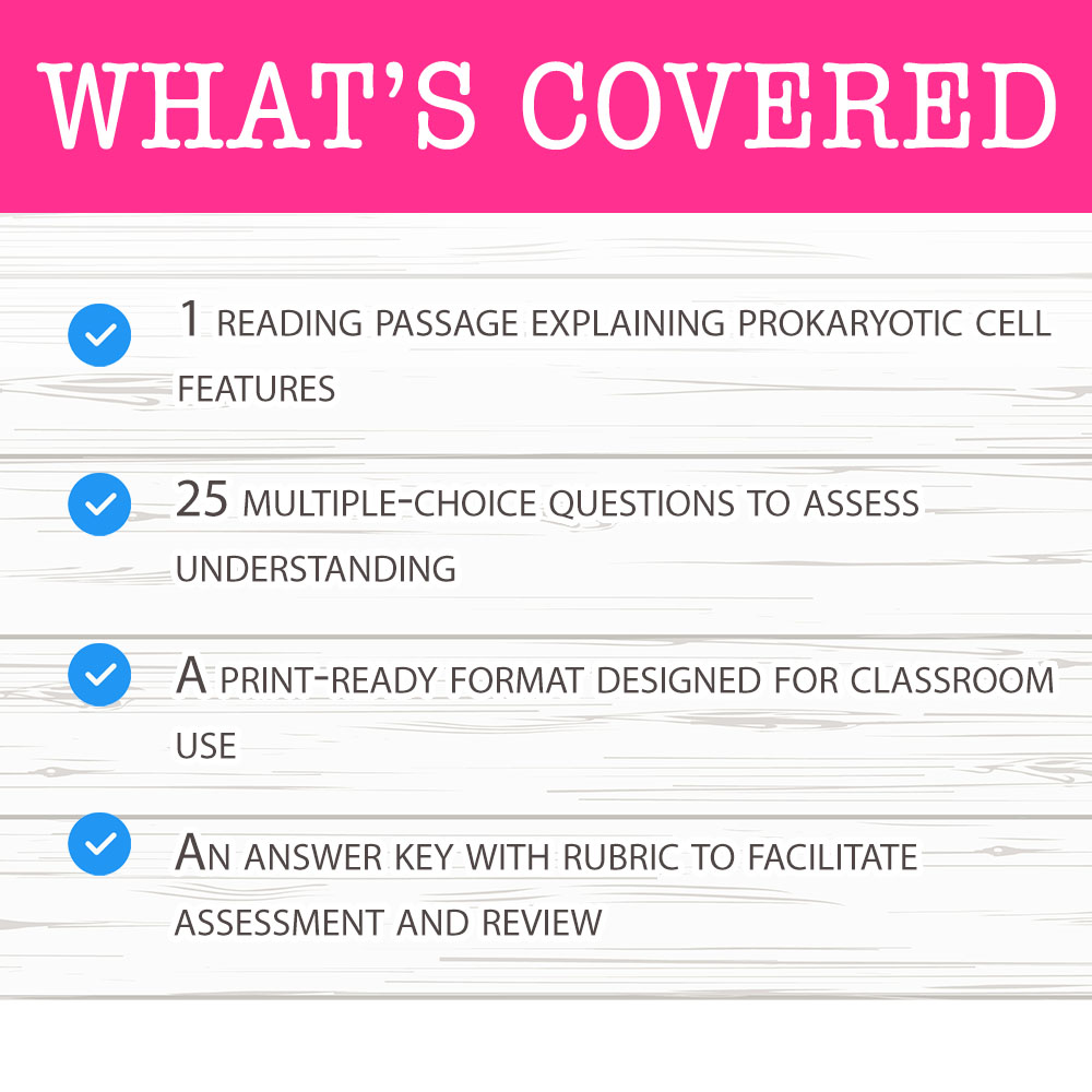 Grade 9 Science worksheet worksheet — Grade 9 Science – Prokaryote Comparison Worksheet for Mastery — page 2