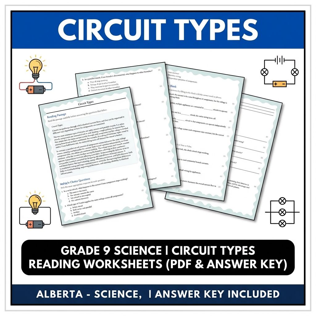 Grade 9 Science | Physics, Biology & Chemistry Mastery (Answer Key Included) — included worksheet 13
