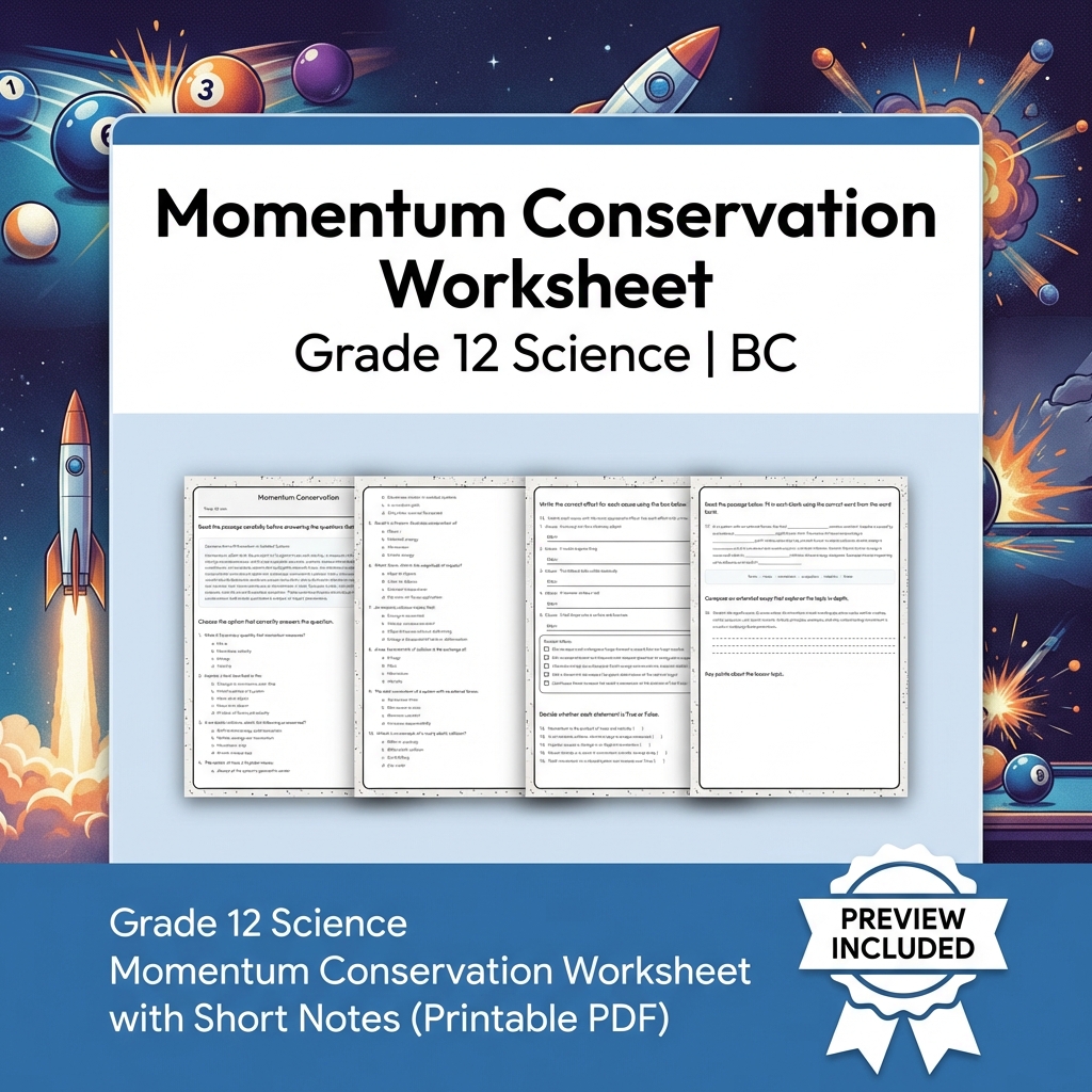 Grade 12 Science Full Year Bundle | Thermochemistry, Earth Systems, Genetics — included worksheet 10