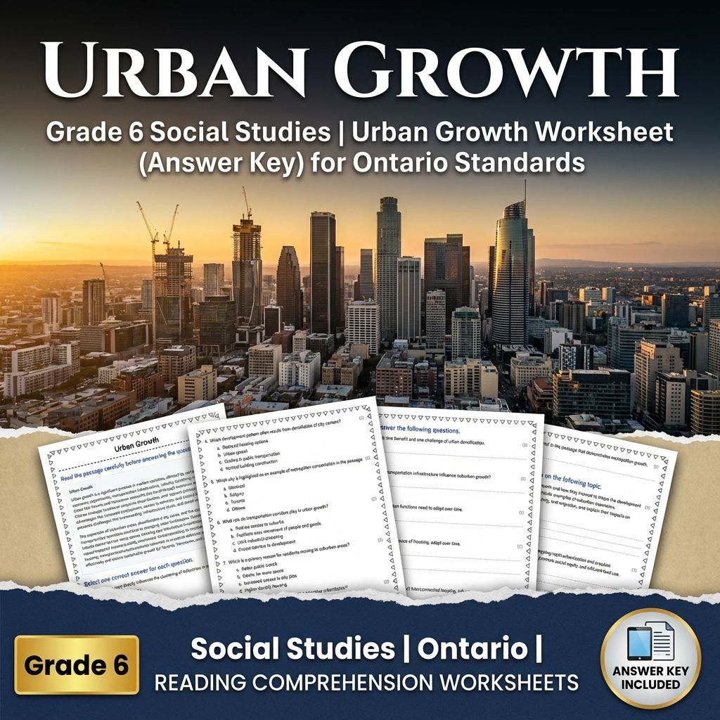 Grade 6 Social Studies Bundle | Geography, Resources & Cultural Perspectives — included worksheet 4