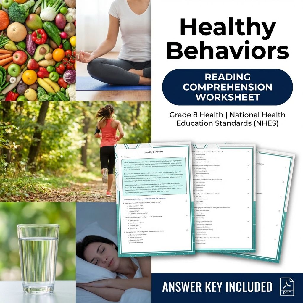 Grade 8 Health Worksheet Bundle – Body Systems, Wellness & Communication Strategies — included worksheet 10
