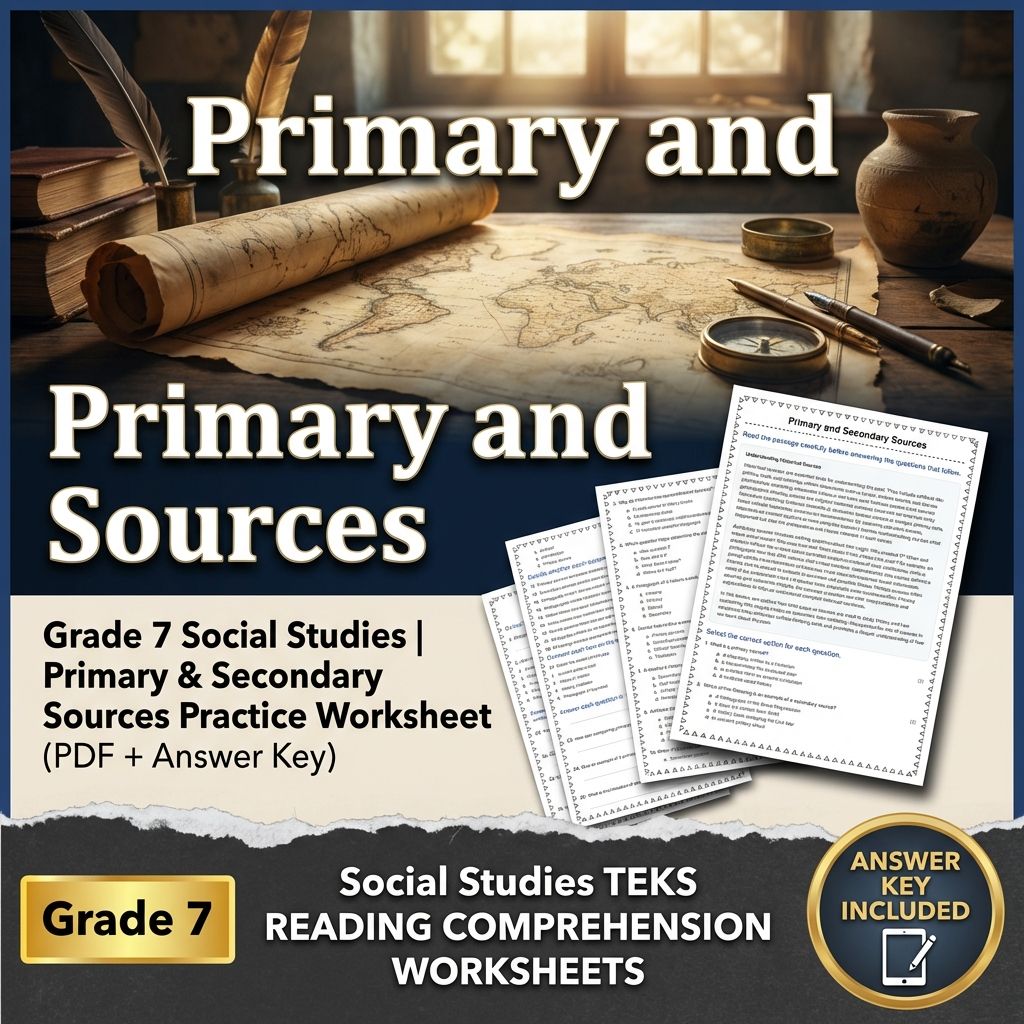 Grade 7 Social Studies Bundle | Reformation, Renaissance & Global Trade — included worksheet 8