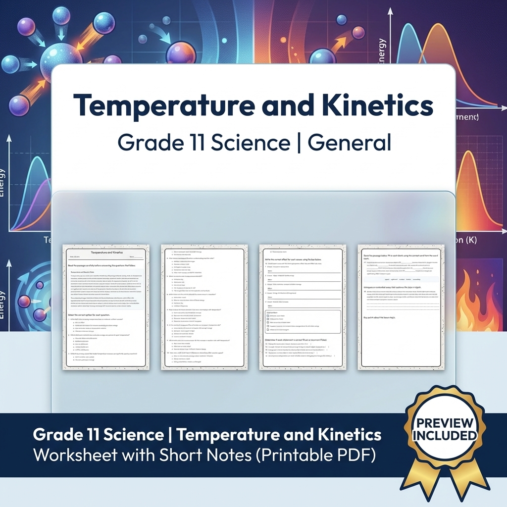 Grade 11 Science Modeling and Evidence Full-Year Bundle: General Framework — included worksheet 12