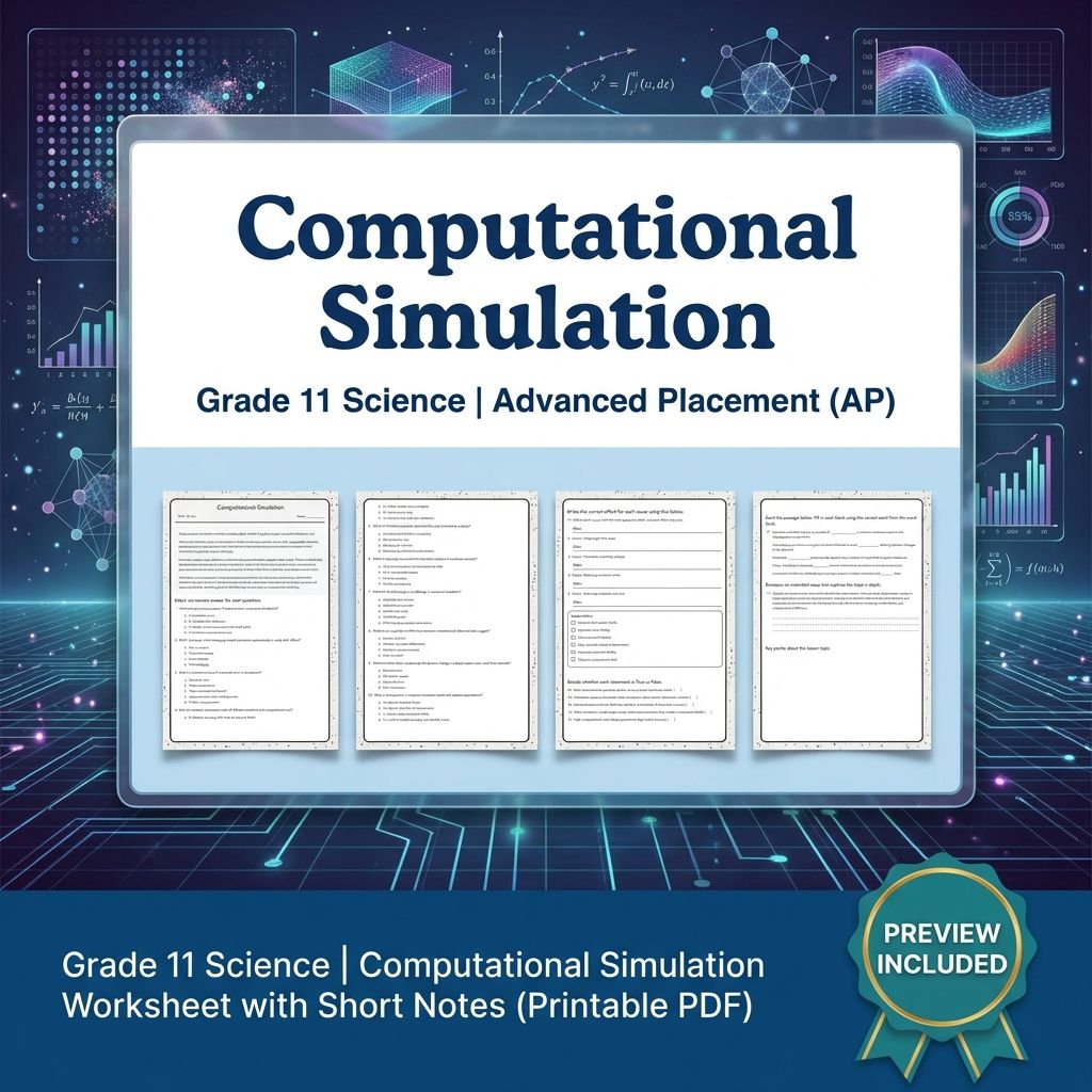 Grade 11 Science Unit Bundle | Data Analysis & Scientific Reasoning Worksheets — included worksheet 3