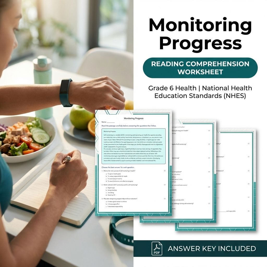 Grade 6 Health | Communication, Decision-Making & Disease Prevention Worksheets Bundle (Answer Key Included) — included worksheet 8