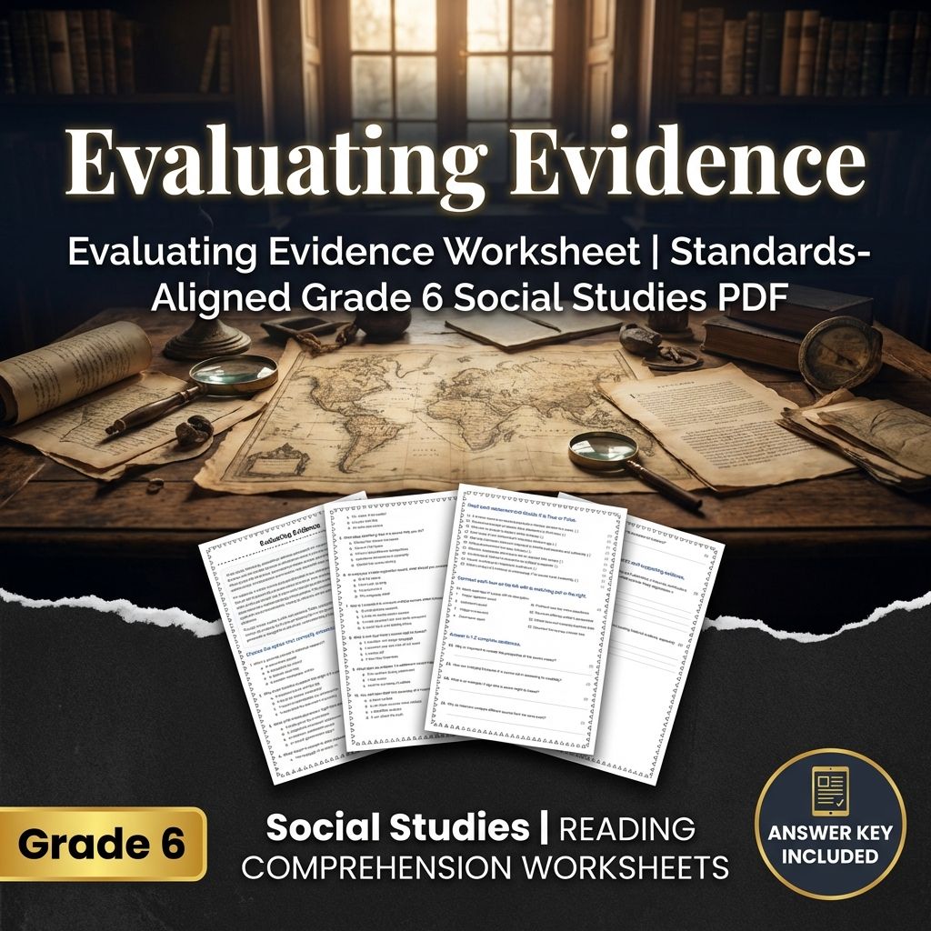 Grade 6 Social Studies Worksheet Bundle – BC Standards & Human-Environment Focus — included worksheet 8