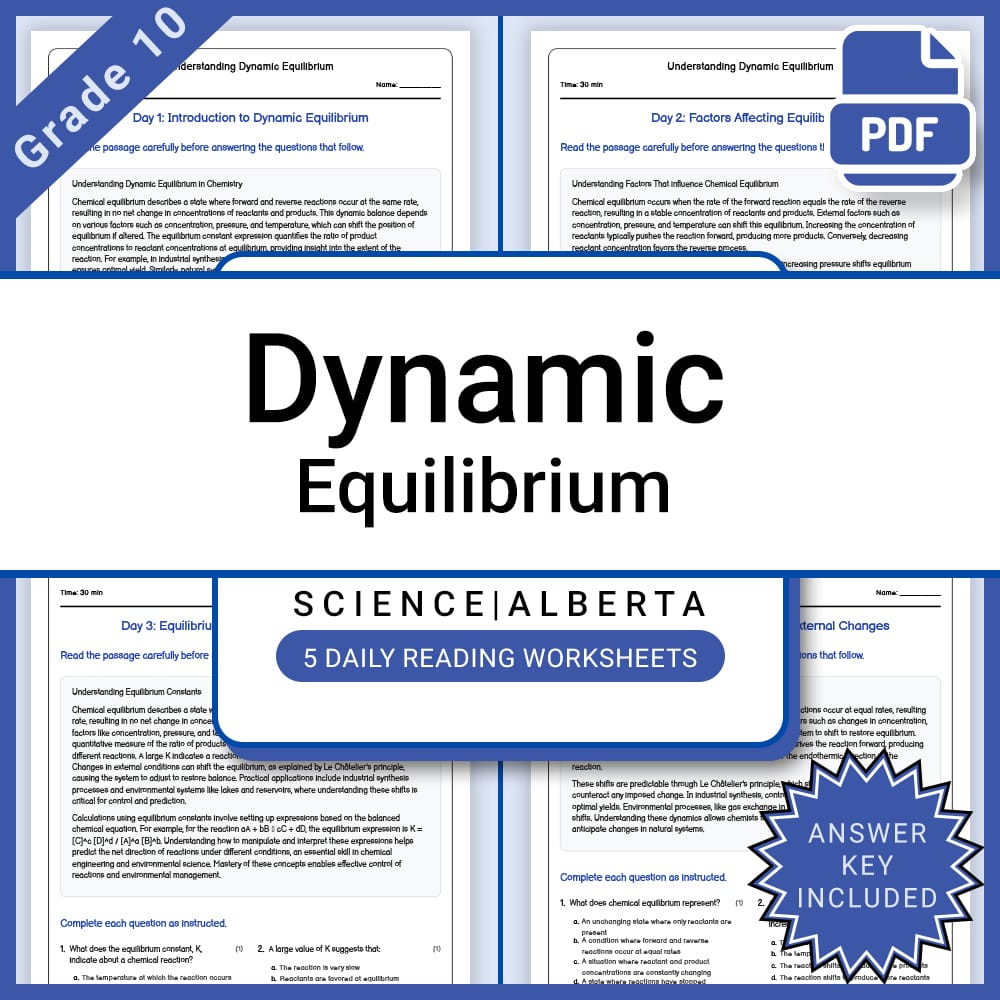 Grade 10 Science Full Year Bundle | Energy, Electricity, and Alberta Curriculum — included worksheet 11