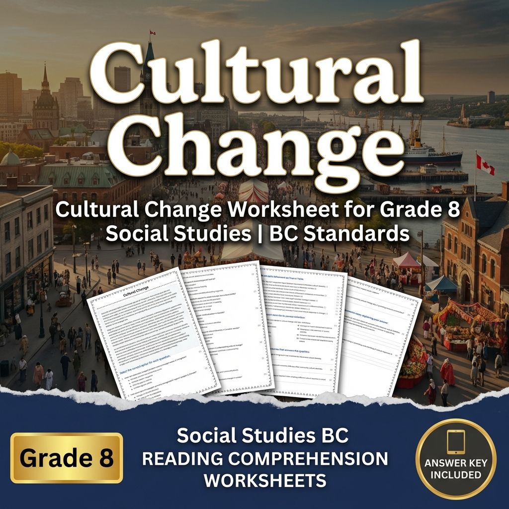 Grade 8 Social Studies Bundle | Canadian History & Contemporary Issues  — included worksheet 7