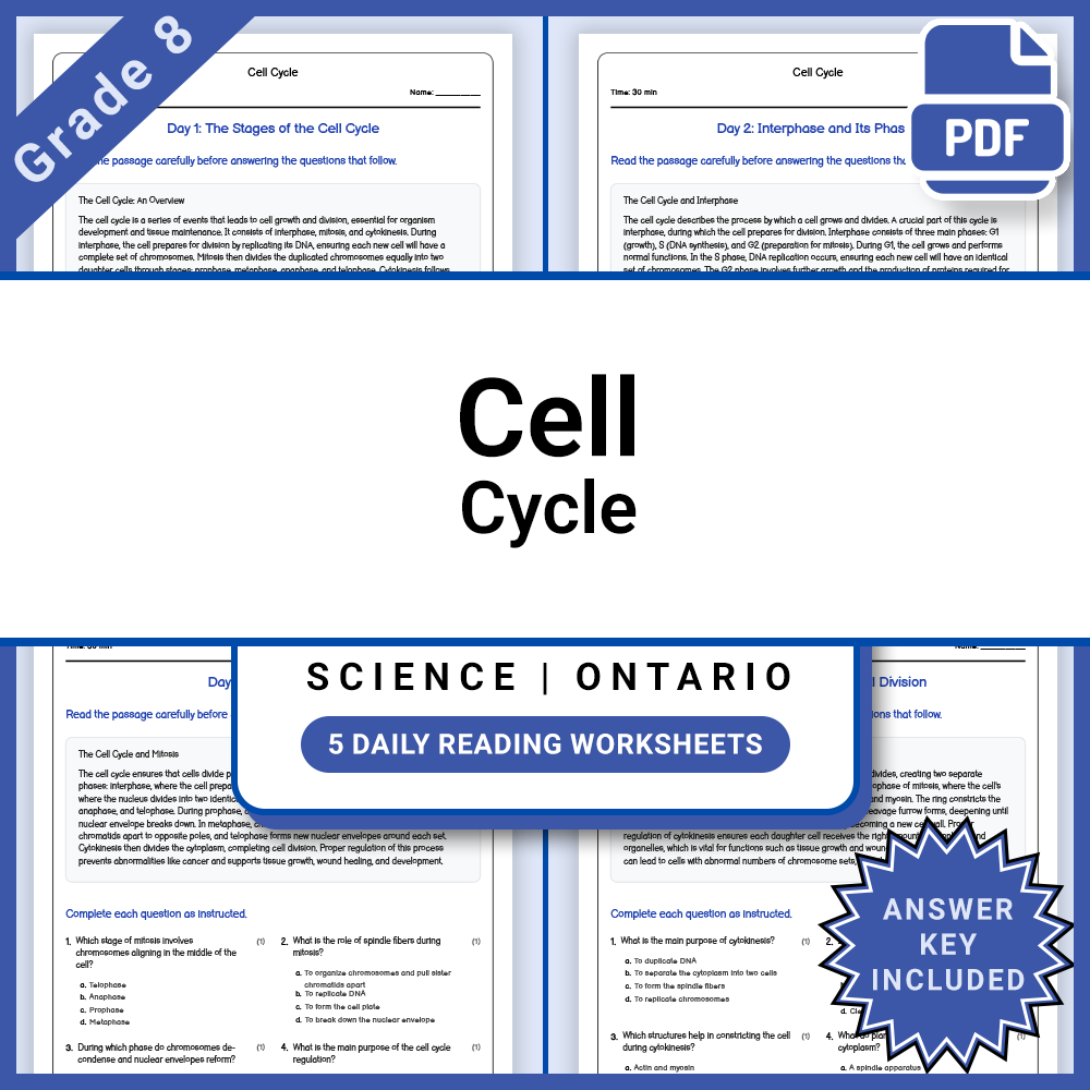 Grade 8 Science Full Year Curriculum Bundle | Water Systems & Energy — included worksheet 11