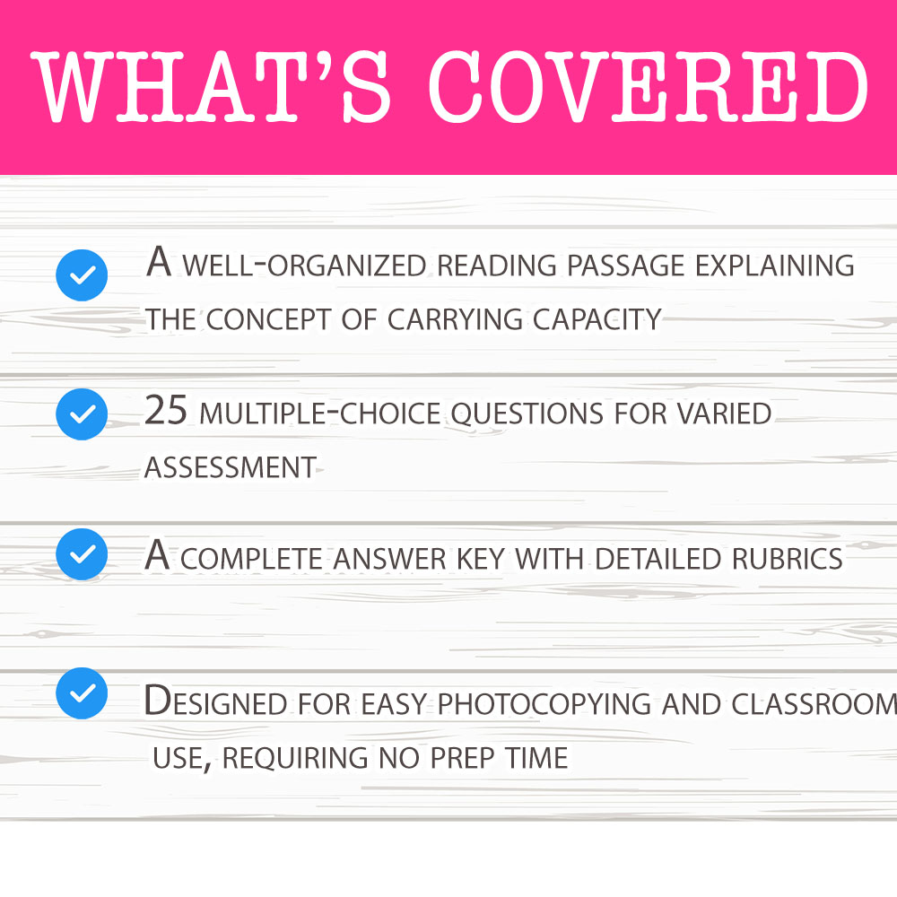 Grade 11 Science worksheet worksheet — Grade 11 Science — Carrying Capacity Limits Worksheet for Mastering Ecology — page 2