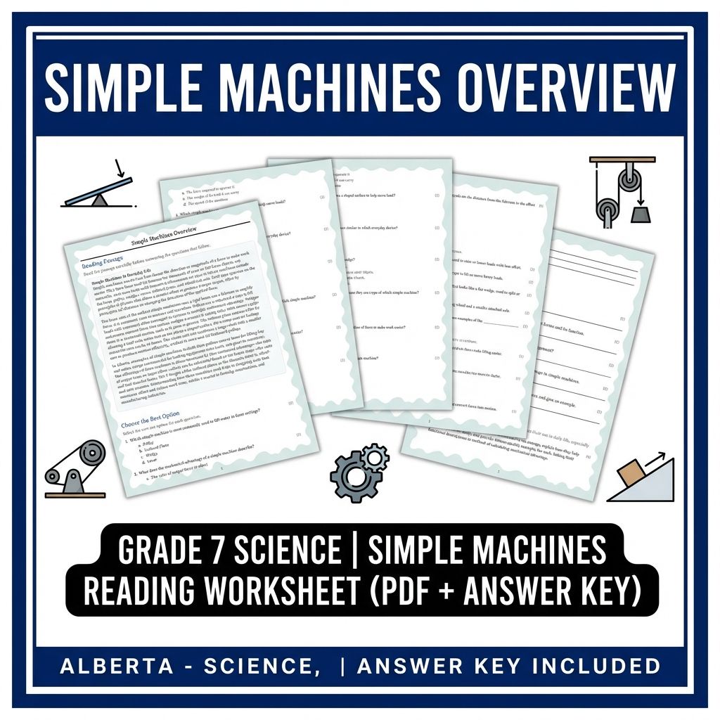 Grade 7 Science Worksheet Pack | Energy, Matter & Ecosystem Concepts — included worksheet 15