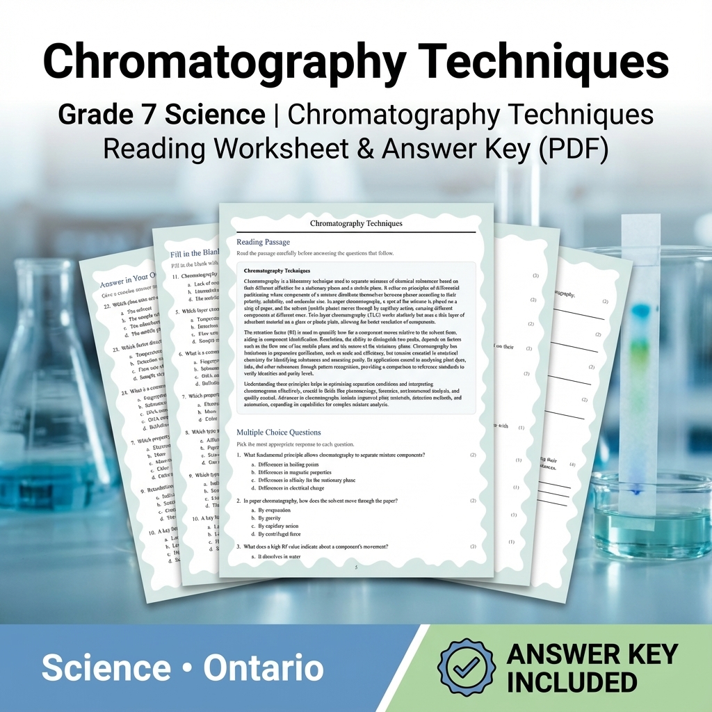 Grade 7 Science Bundle – Standards-Aligned Activities for Inquiry & Data Skills — included worksheet 19