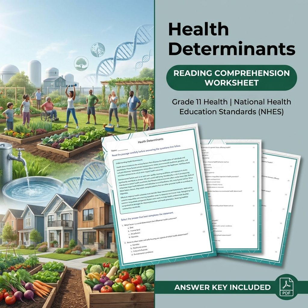 Grade 11 Health Worksheet Bundle – Interpersonal Skills & Advocacy NHES Aligned — included worksheet 14