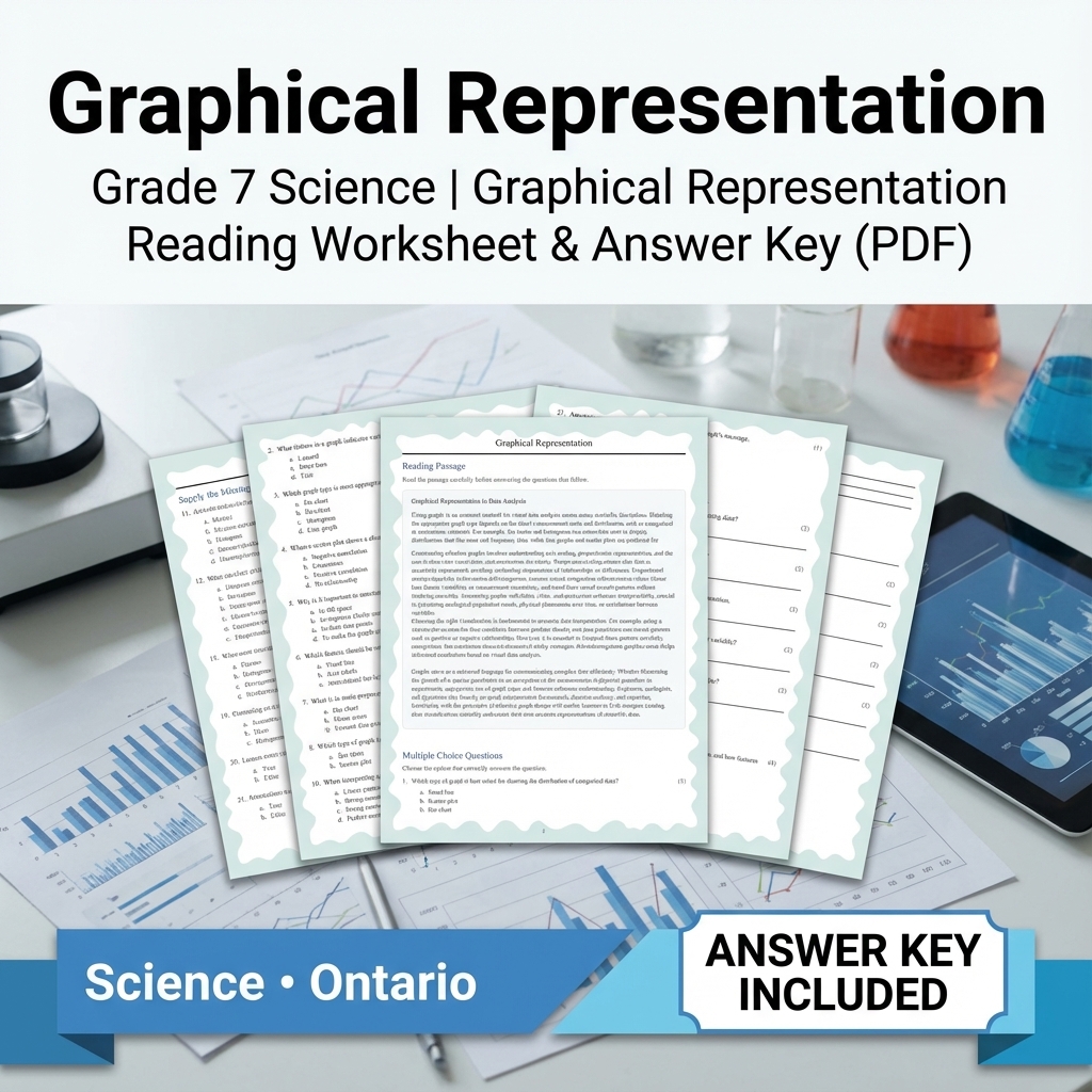 Grade 7 Science Unit Bundle | Inquiry, Data & Modeling Skills — included worksheet 2