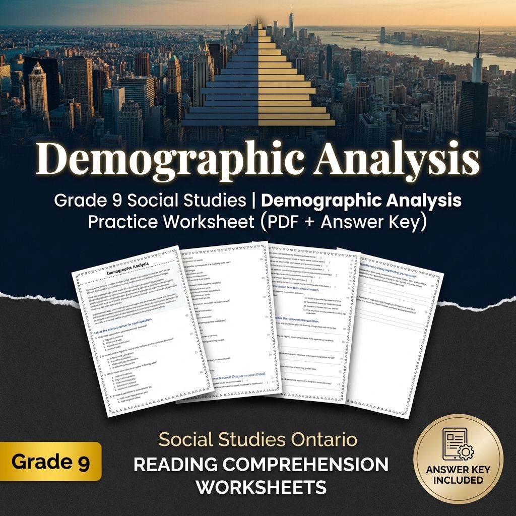 Grade 9 Social Studies | Community, Environment, & Urban Planning Strategies — included worksheet 12