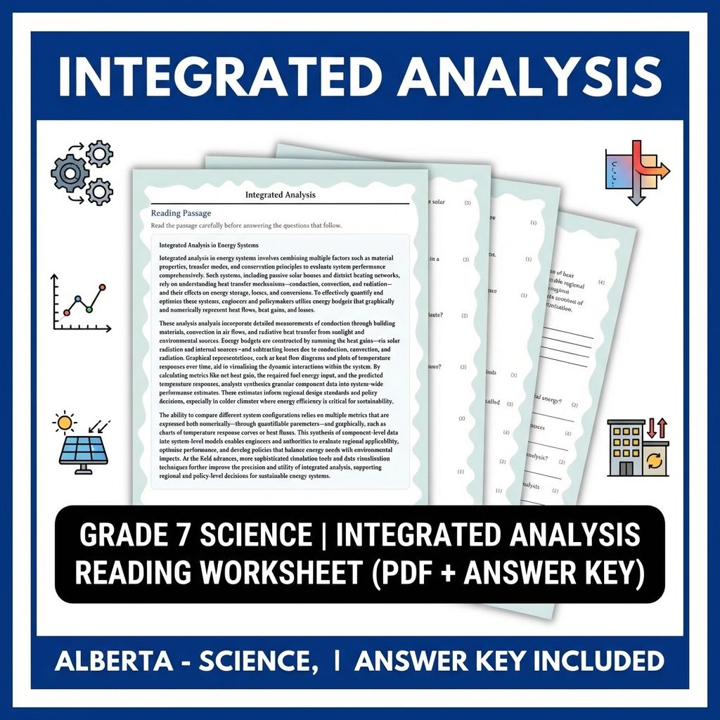 Grade 7 Science Worksheet Pack | Energy, Matter & Ecosystem Concepts — included worksheet 18