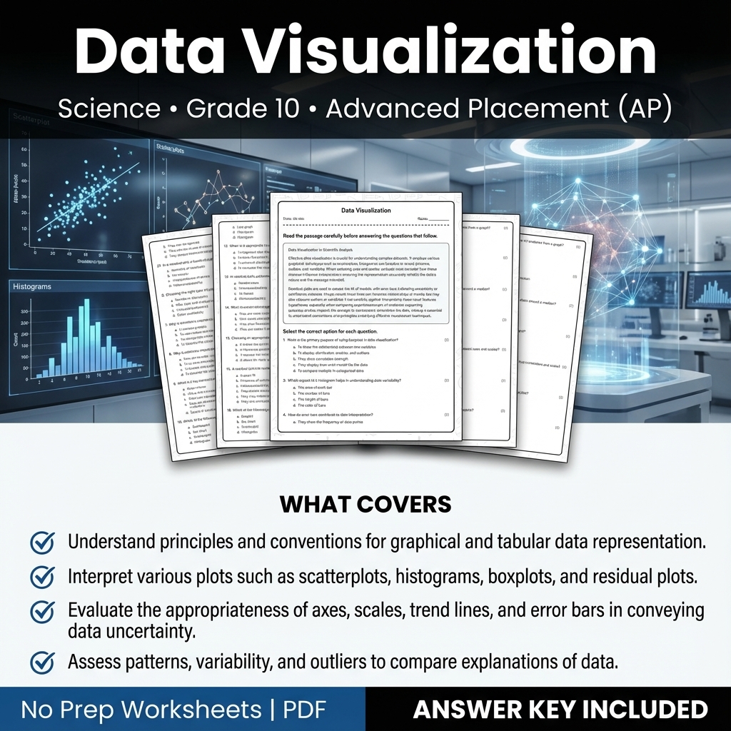 Grade 10 Science Worksheet Bundle – Physics, Biology & Earth Science PDF — included worksheet 24