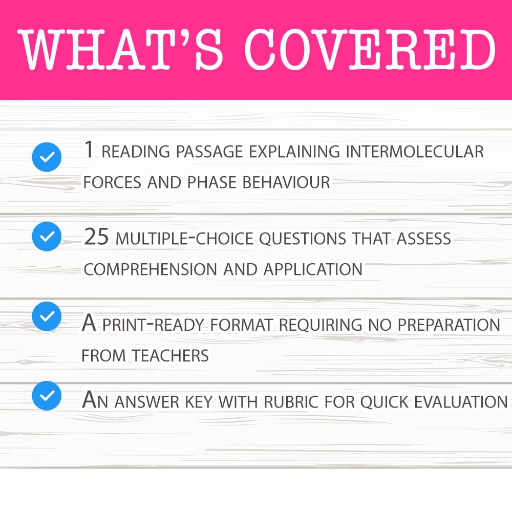 Grade 11 Science worksheet mcq paper worksheet — Grade 11 Science — Worksheet MCQ Paper for Mastering Phase Behaviour — pa…