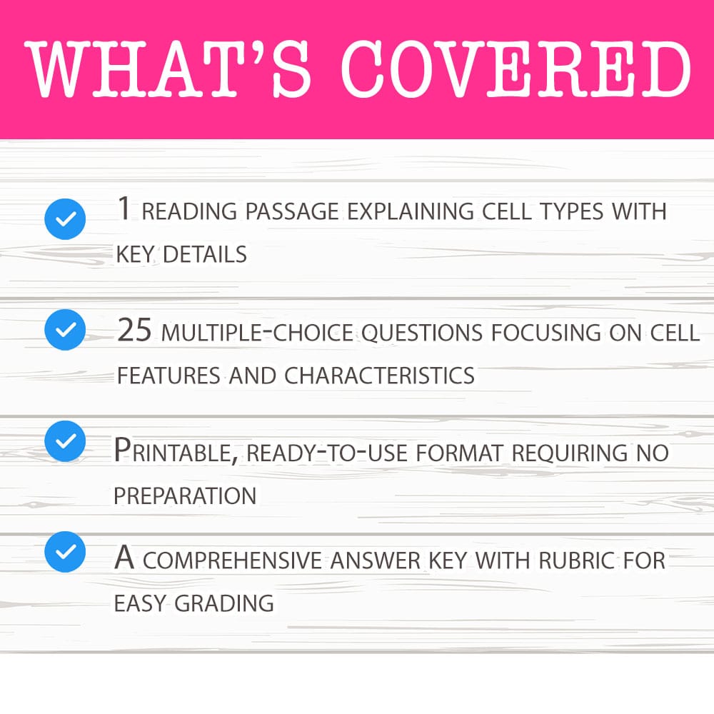 Grade 10 Science worksheet mcq paper worksheet — Grade 10 Science — Worksheet MCQ Paper for Mastering Cell Types — page 2