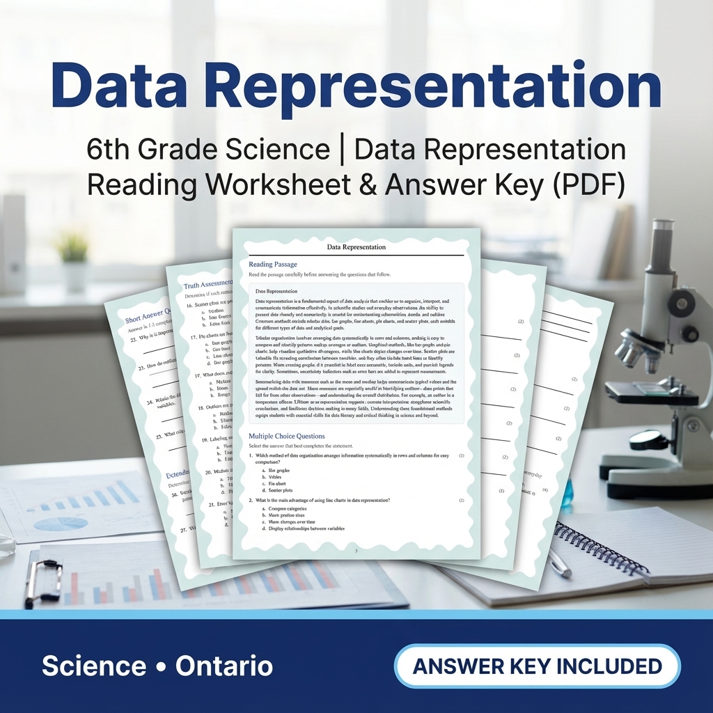 Grade 6 Science – Ecology, Circuits, Astronomy & More (PDF + Answer Key ) — included worksheet 16