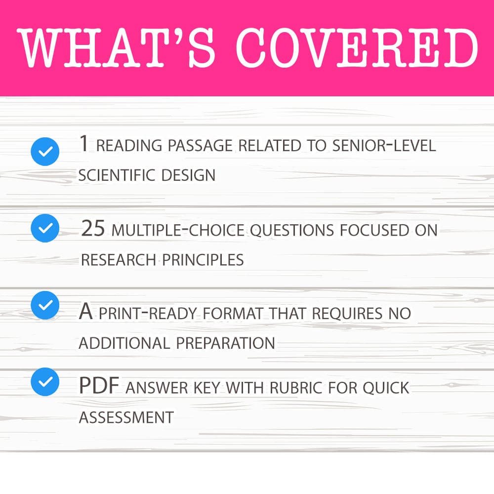 Grade 12 Science worksheet mcq paper worksheet — Grade 12 Science — Worksheet MCQ Paper for Mastering Scientific Design —…