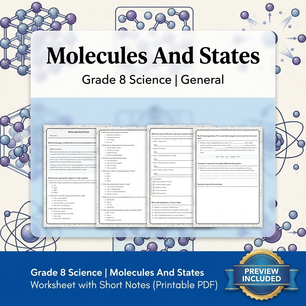 Grade 8 Science Data, Models & CER Full-Year Bundle: General Framework — included worksheet 16