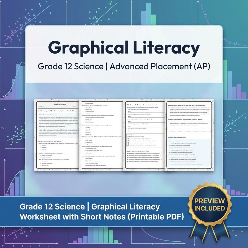 Grade 12 Science Worksheet Bundle – Physics & Biology Topics (PDF Collection) — included worksheet 21