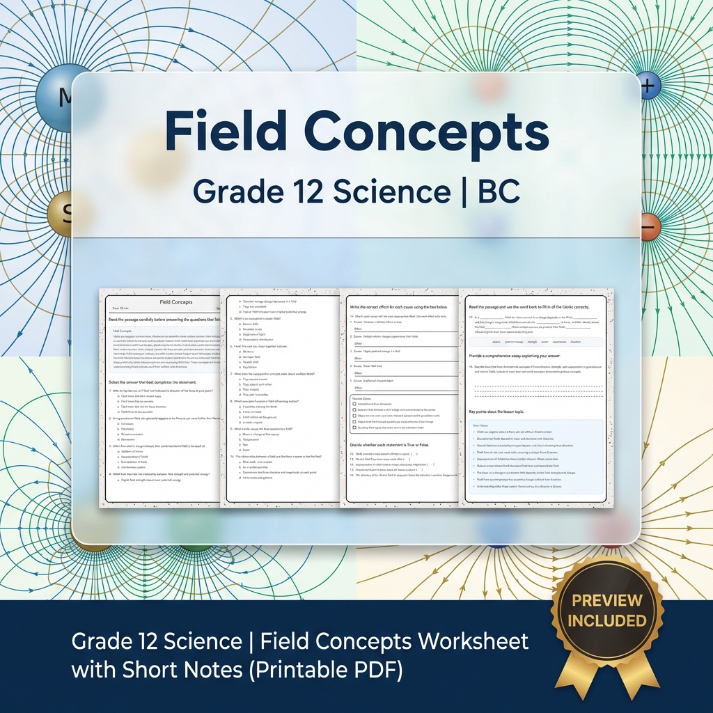 Grade 12 Science Full Year Bundle | Thermochemistry, Earth Systems, Genetics — included worksheet 16