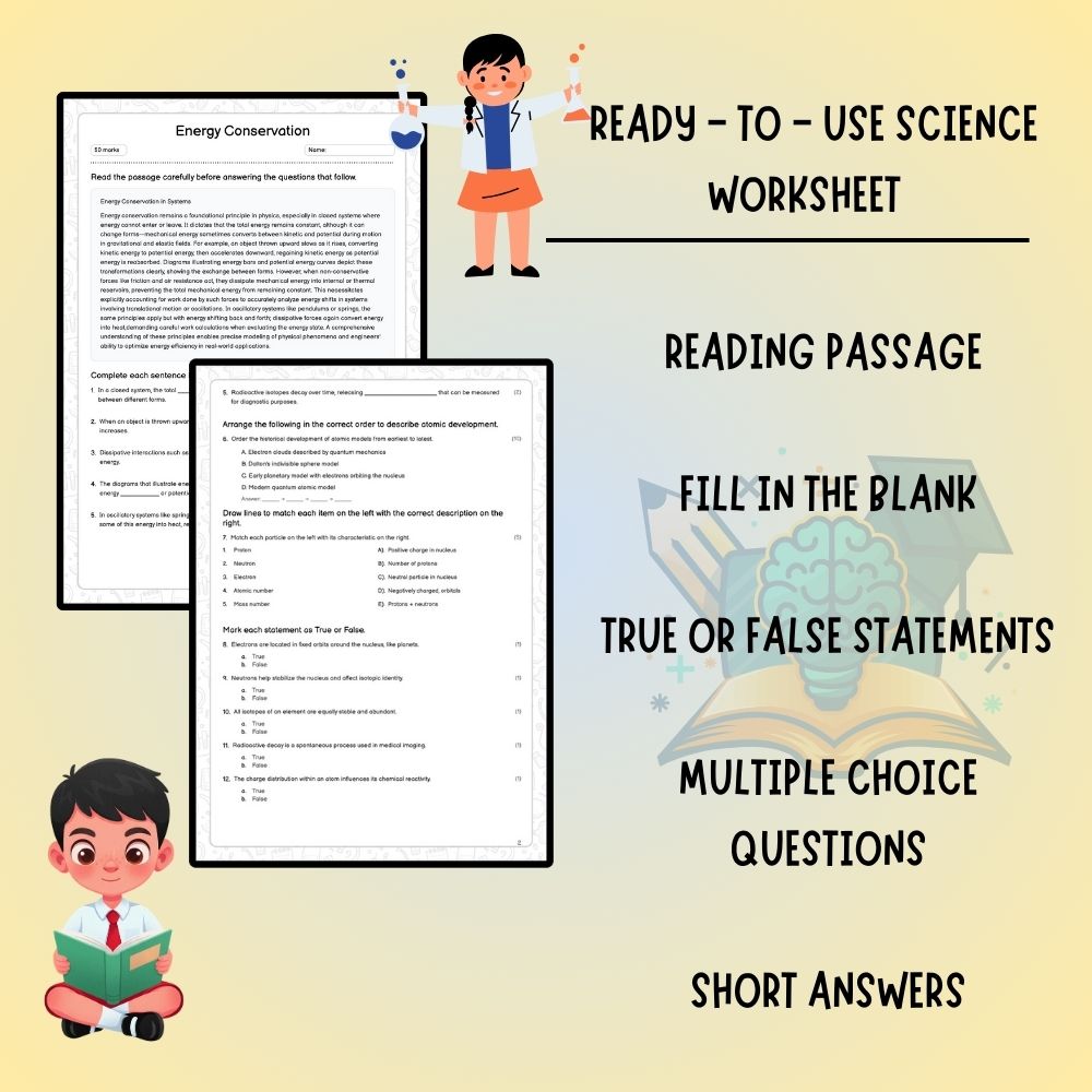 Grade 11 Science worksheet worksheet — Grade 11 Science – Energy Conservation Worksheet  | Ontario Curriculum — page 2