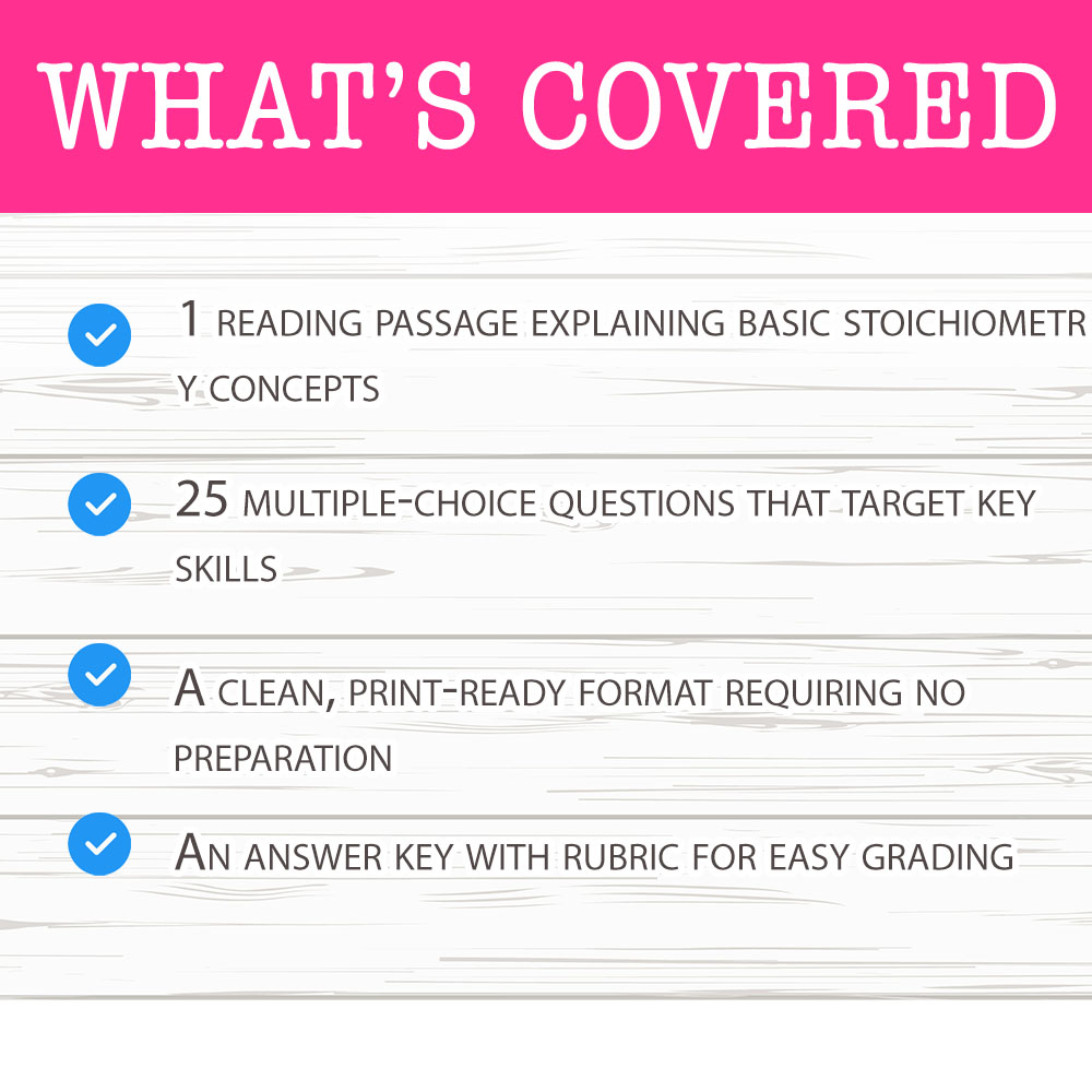 Grade 11 Science worksheet mcq paper worksheet — Grade 11 Science — Worksheet MCQ Paper for Mastering Stoichiometric Calcu…