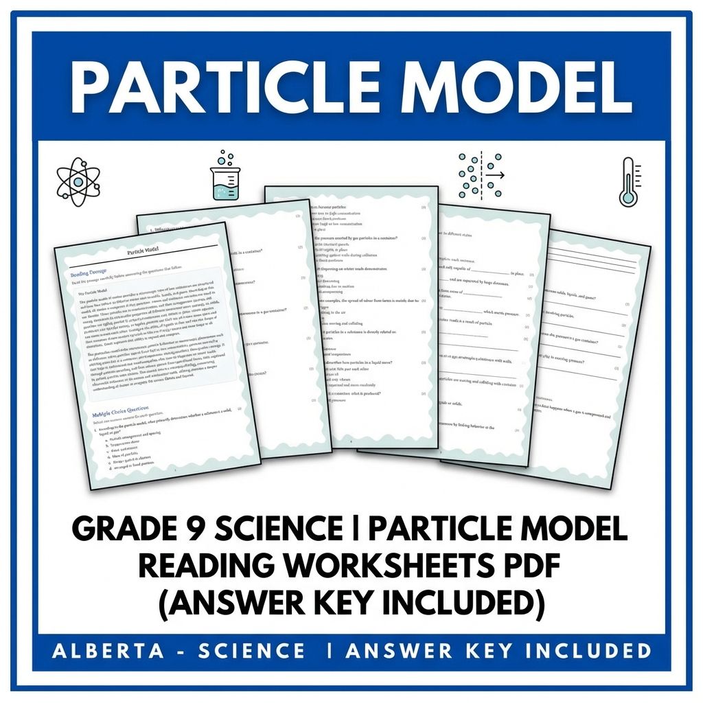 Grade 9 Science | Physics, Biology & Chemistry Mastery (Answer Key Included) — included worksheet 16