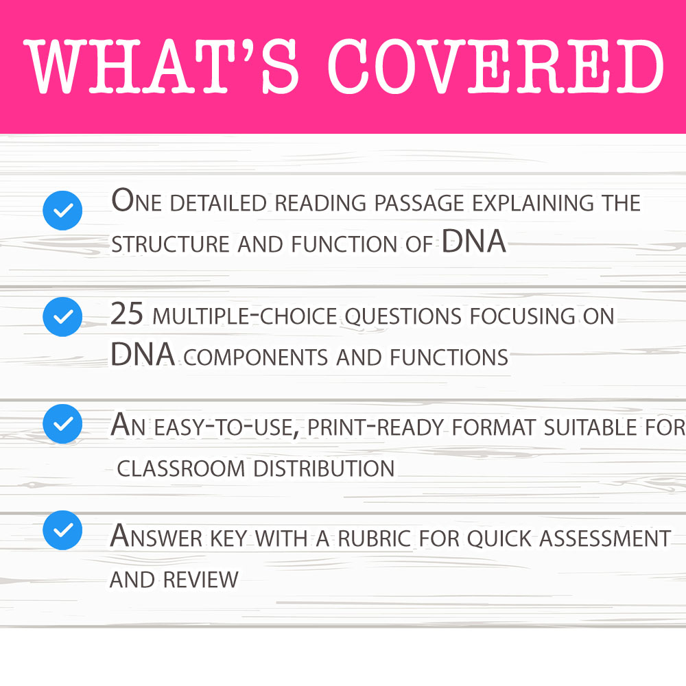 Grade 11 Science worksheet worksheet — Grade 11 Science — DNA Structure Worksheet for Mastering Genetics — page 2