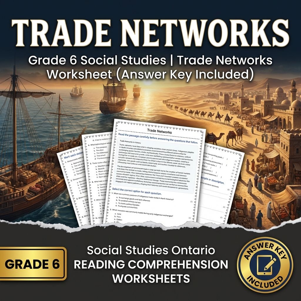 Grade 6 Social Studies Bundle | Geography, Resources & Cultural Perspectives — included worksheet 11