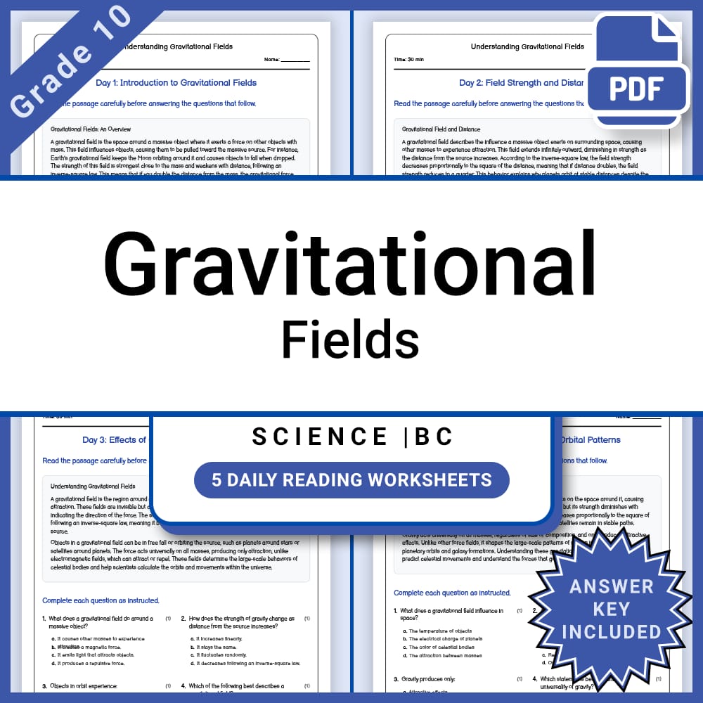 Grade 10 Science Full Year Curriculum Bundle | Physics, Genetics & Core Concepts — included worksheet 18