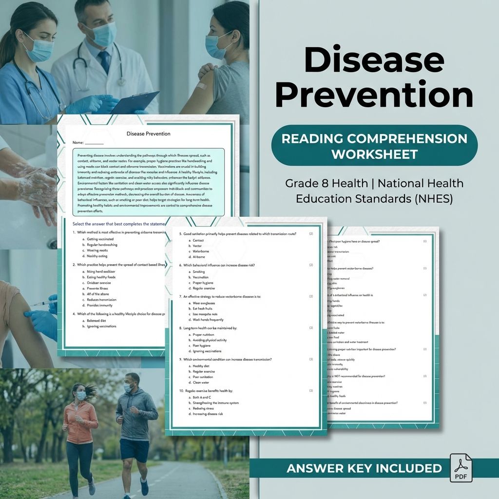 Grade 8 Health Worksheet Bundle – Body Systems, Wellness & Communication Strategies — included worksheet 11