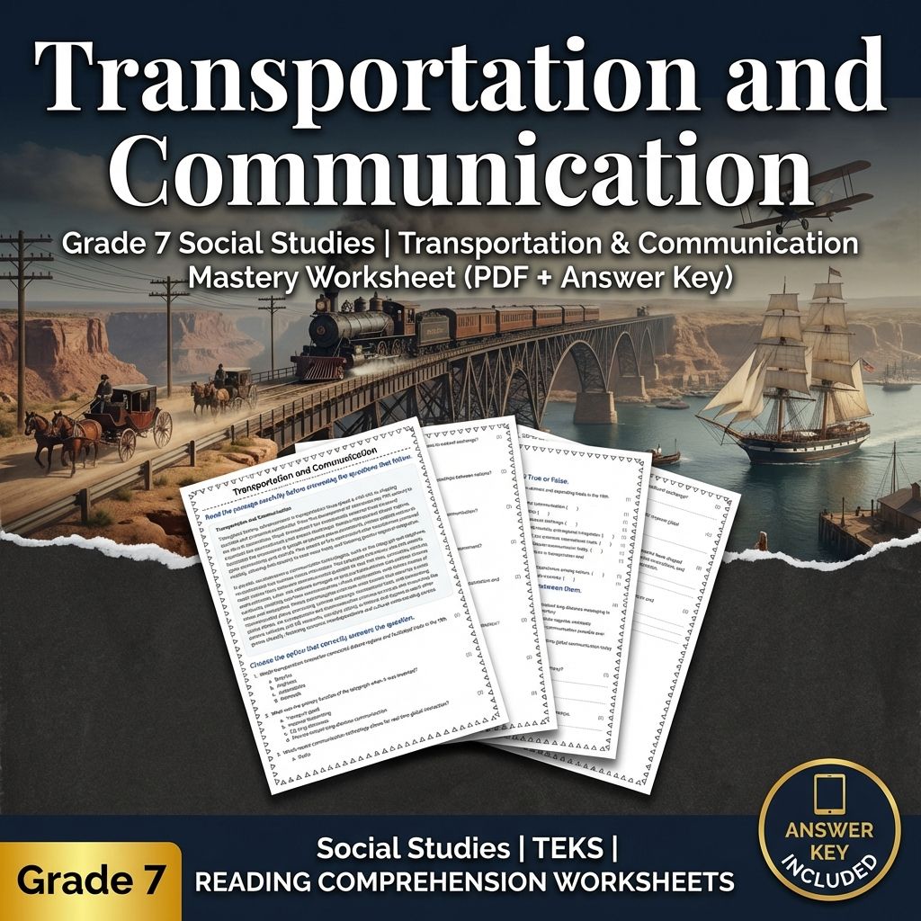 Grade 7 Social Studies Bundle | Reformation, Renaissance & Global Trade — included worksheet 11