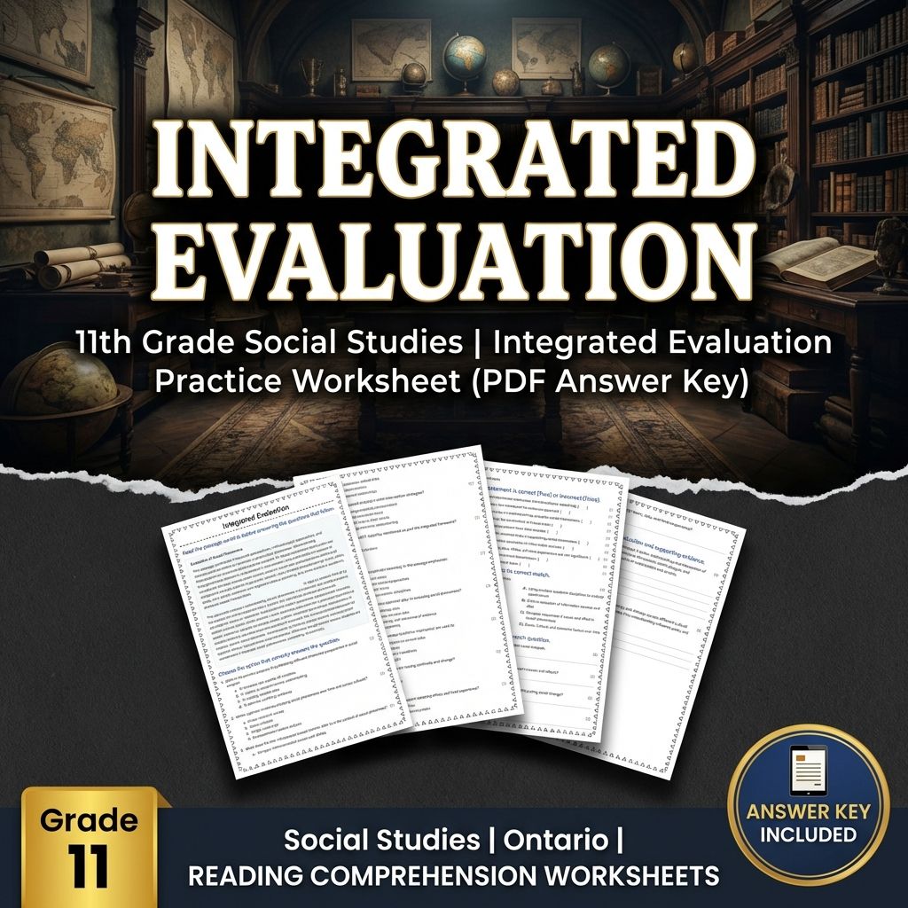 Grade 11 Social Studies Bundle – Critical Thinking & Analysis (PDF + Answer Key) — included worksheet 10