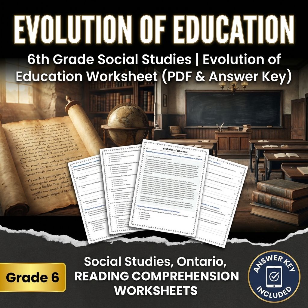 Grade 6 Social Studies Bundle | Geography, Resources & Cultural Perspectives — included worksheet 12