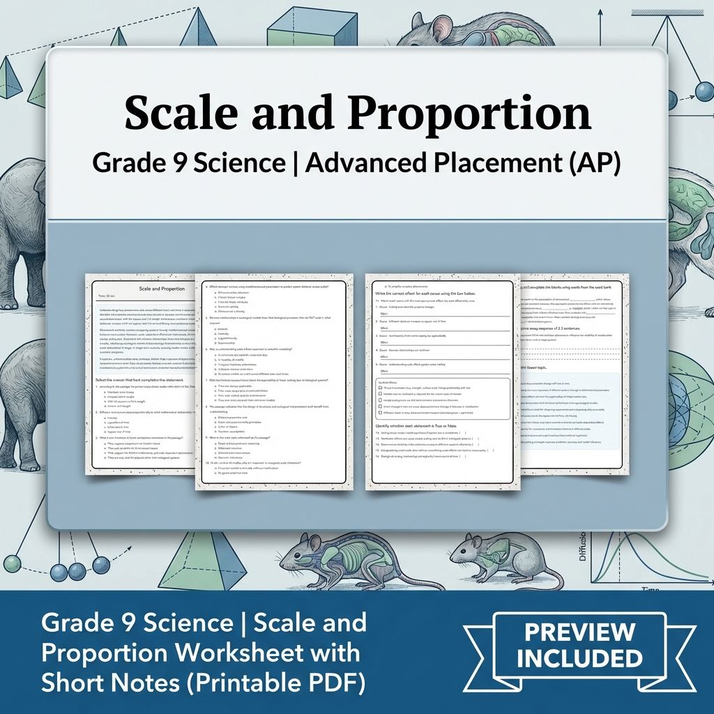 Grade 9 Science | Critical Thinking & Data Analysis Unit Bundle (Worksheets) — included worksheet 8