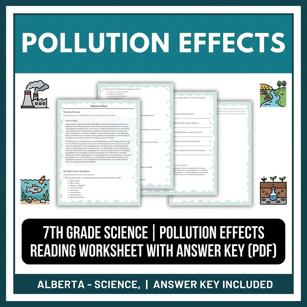 Grade 7 Science Worksheet Pack | Energy, Matter & Ecosystem Concepts — included worksheet 25