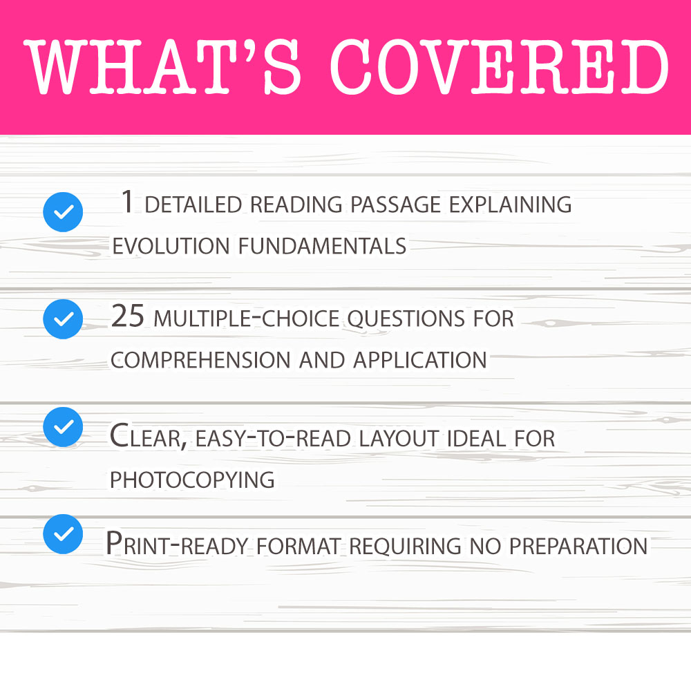 Grade 10 Science worksheet mcq paper worksheet — Grade 10 Science — Worksheet MCQ Paper for Mastering Evolution — page 2