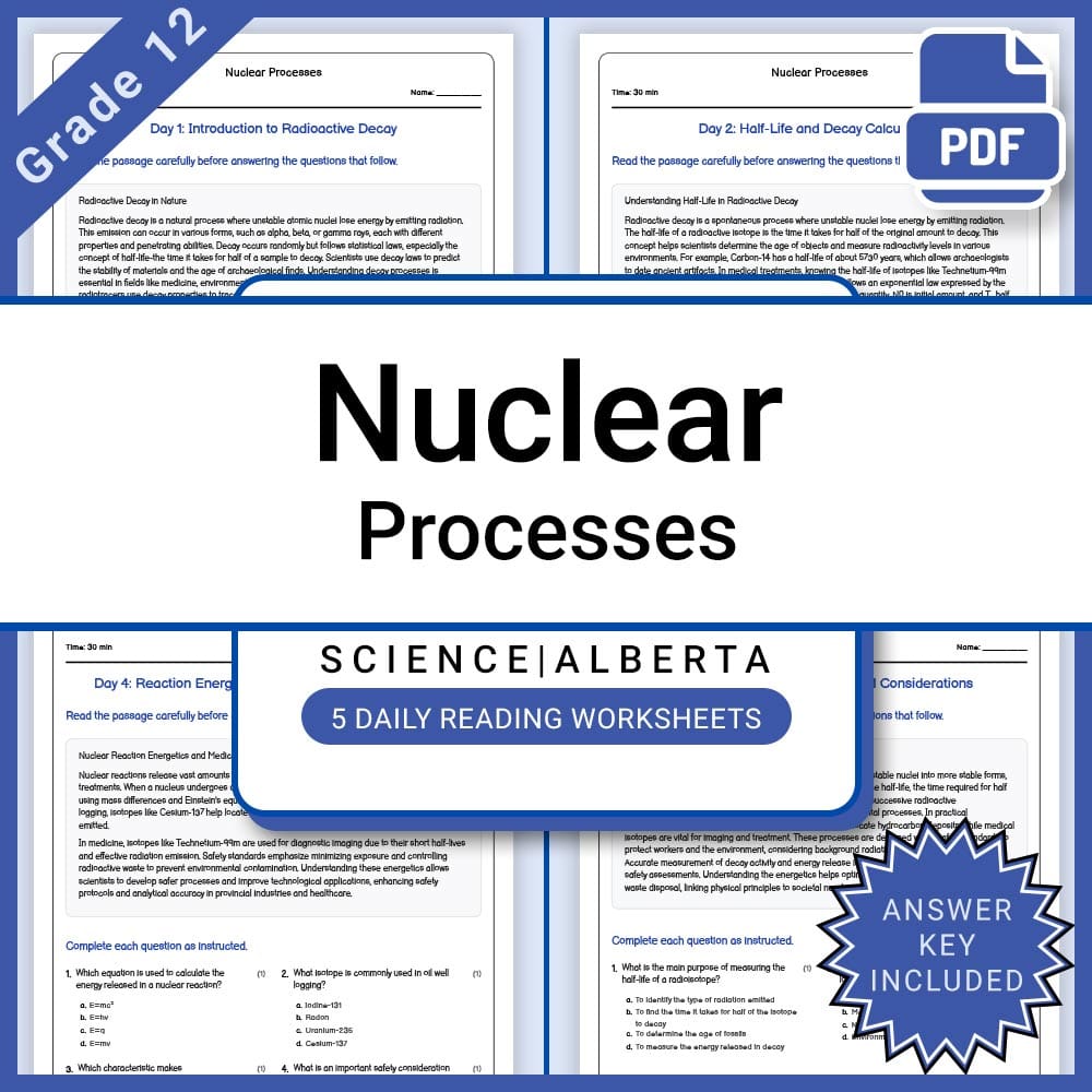 Grade 12 Science Full Year Bundle | Physics, Waves, Circuits — included worksheet 20