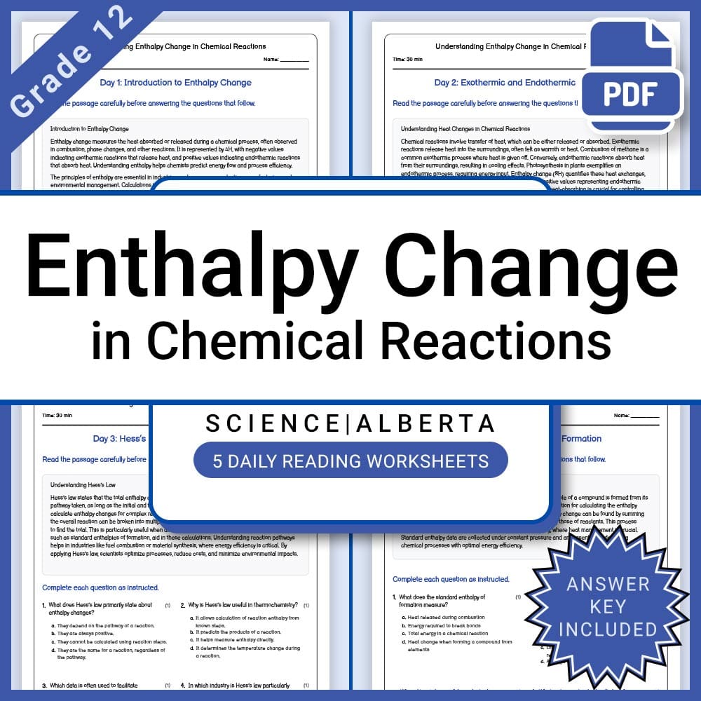 Grade 12 Science Full Year Bundle | Physics, Waves, Circuits — included worksheet 21