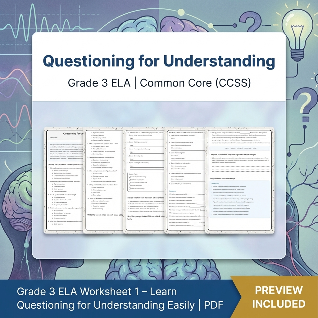Grade 3 Text Evidence Writing ELA Full-Year Bundle for Common Core (CCSS) — included worksheet 13