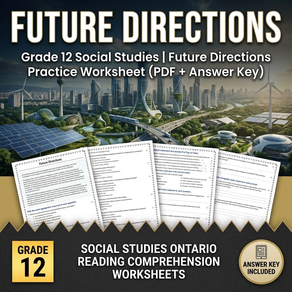 Grade 12 Social Studies | Future Directions Practice (PDF + Answer Key)
