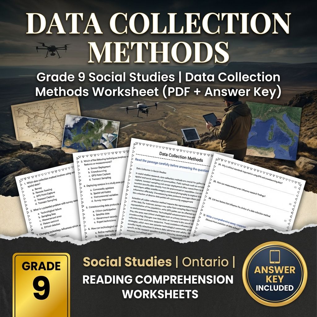 Grade 9 Social Studies | Community, Environment, & Urban Planning Strategies — included worksheet 19