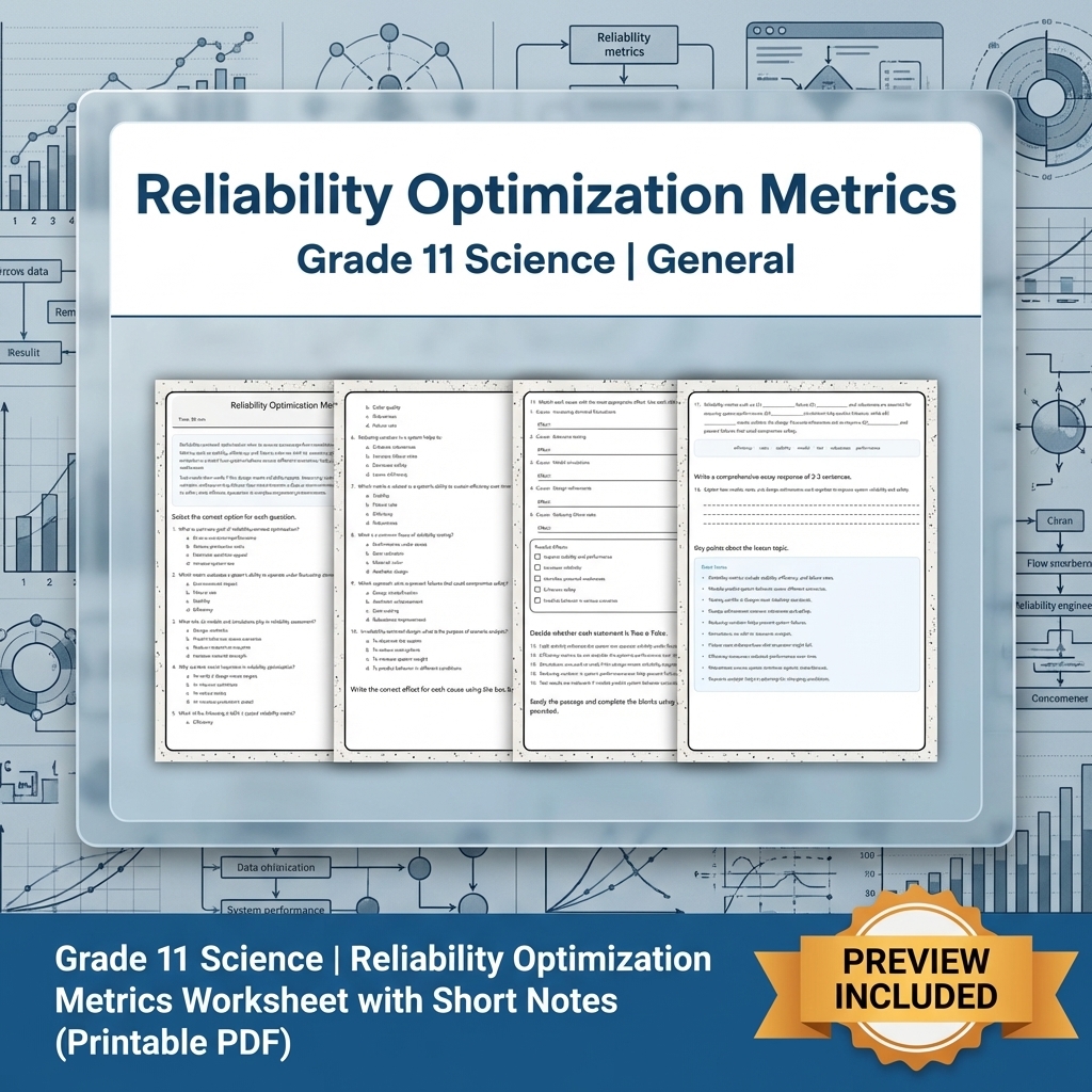 Grade 11 Science Modeling and Evidence Full-Year Bundle: General Framework — included worksheet 18