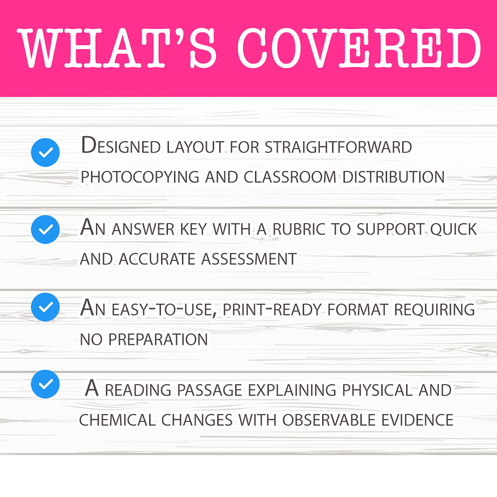 Grade 8 Science worksheet mcq paper worksheet — Grade 8 Science — Worksheet MCQ Paper for Mastering Reaction Evidence — pa…